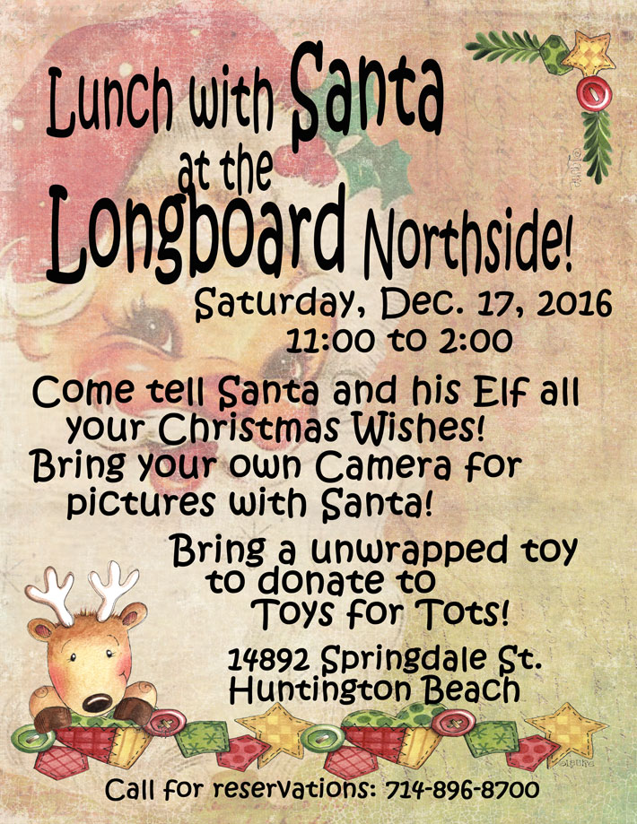 Read more about the article Lunch with Santa at the Longboard