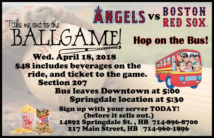 Read more about the article Angels vs Red Sox – Bus Trip