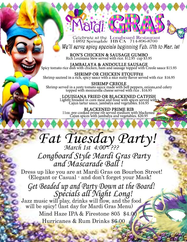 Read more about the article Spring Fat Tuesday Mardi Gras 2022