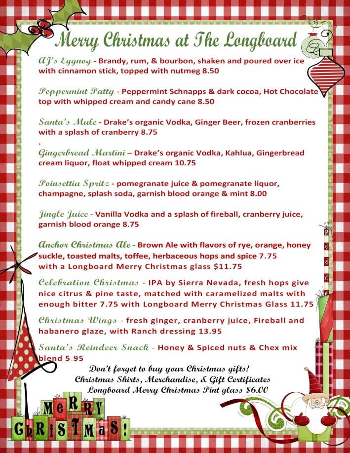 Read more about the article DT Christmas Drink Menu 2022